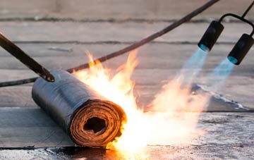 Kentisbury Ford asphalt flat roofing repairs